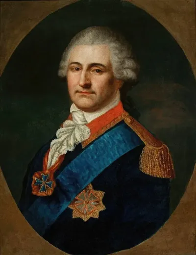 Portrait Of Stanislaw August Poniatowski In The Generals Uniform