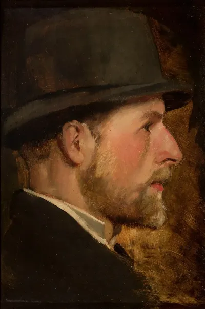 Portrait Of Stanislaw Czachorski 1853 1904 Artists Brother