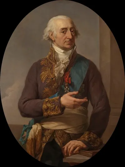 Portrait Of Stanislaw Malachowski 1736 1809 Marshal Of The Seym