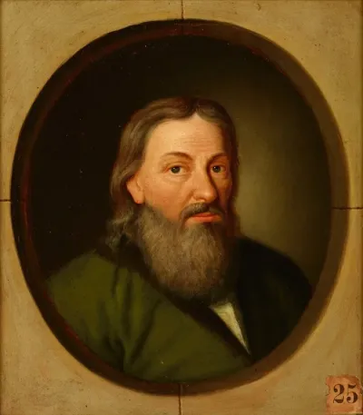 Portrait Of Stanislaw Orzechowski 1513 1566 Oksza Coat Of Arms Canon Of Przemysl Religious And Political Writer