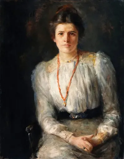Portrait Of Susan Mary Lily Yeats 1866 1949 Embroiderer And Designer