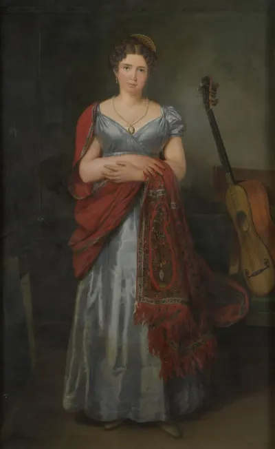 Portrait Of Sylvie De La Rue