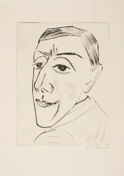 Portrait Of The Actor N M Zeretelli 2