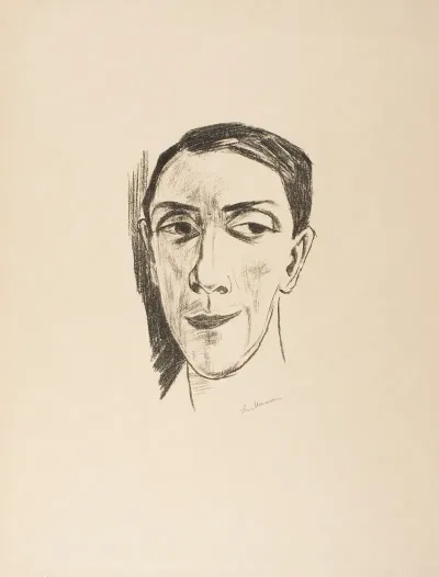 Portrait Of The Actor N M Zeretelli