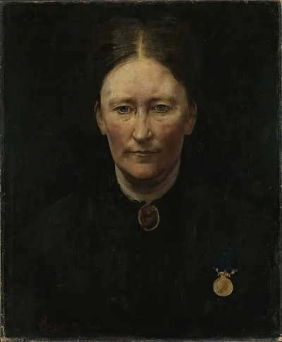 Portrait Of The Actress Laura Gundersen