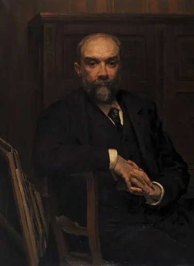 Portrait Of The Architect Edmond De Vigne