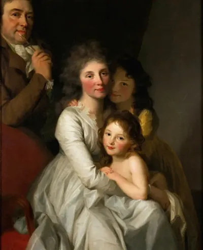 Portrait Of The Artist And His Family
