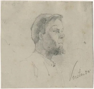 Portrait Of The Artist G H Breitner