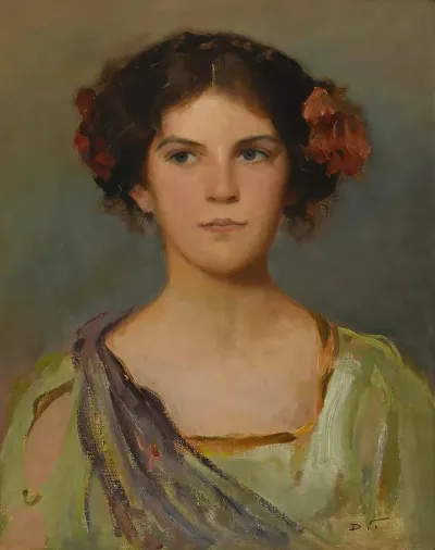 Portrait Of The Artists Daughter 2
