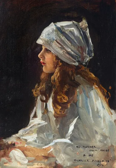 Portrait Of The Artists Daughter Alice