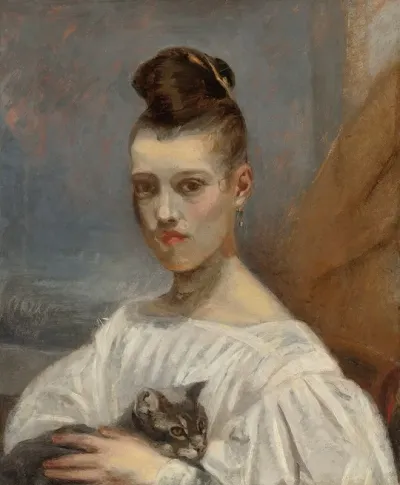 Portrait Of The Artists Daughter Clara