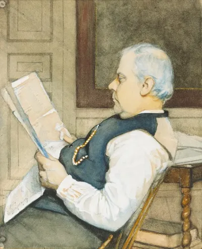 Portrait Of The Artists Father 5