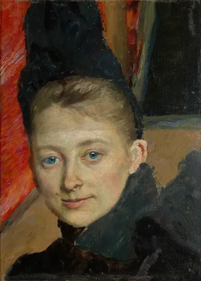 Portrait Of The Artists First Wife Nee Klemming