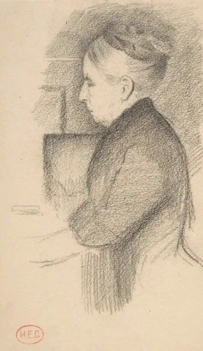 Portrait Of The Artists Mother 6