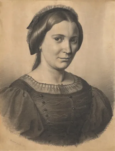 Portrait Of The Artists Mother Gizela Lanszgallnerova