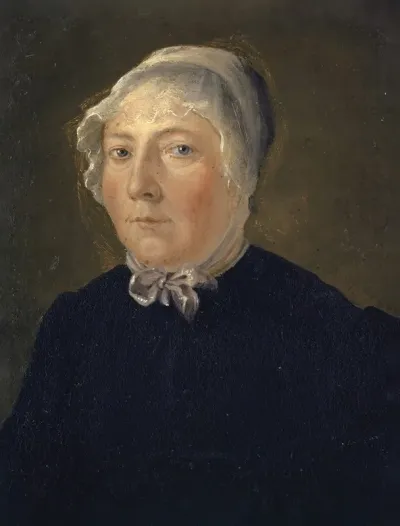 Portrait Of The Artists Mother Maria Magdalena Miville Lotz 2