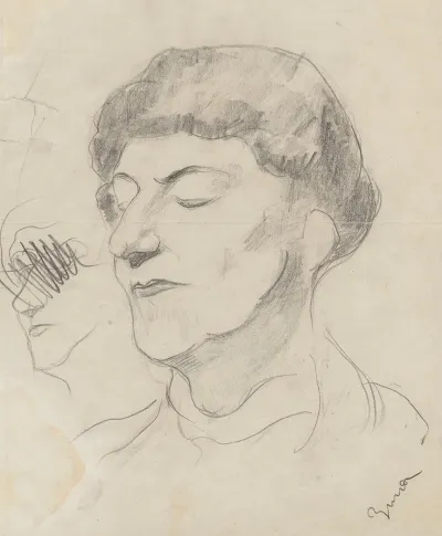 Portrait Of The Artists Mother Michalina Waliszewska 2