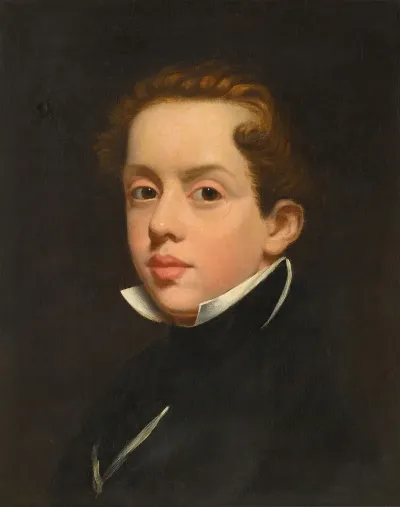 Portrait Of The Artists Nephew Edwin Wood