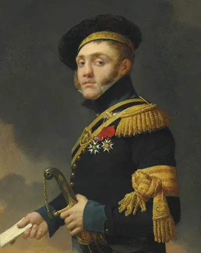 Portrait Of The Artists Son Antoine Louis Regnault 1788 1856