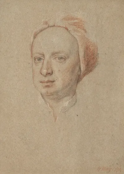 Portrait Of The Artists Son Jonathan Richardson Jun 1694 1771 Aged 40