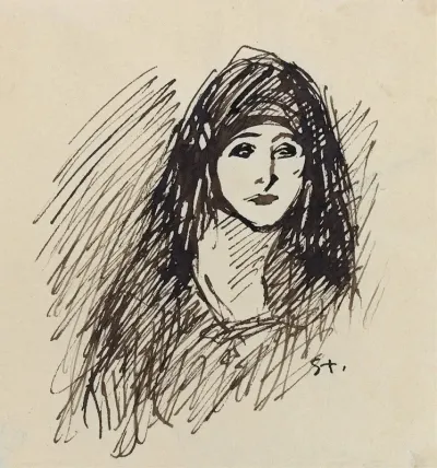 Portrait Of The Artists Wife 3