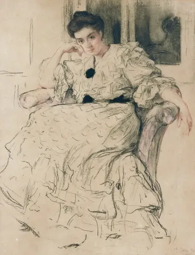 Portrait Of The Artists Wife 6