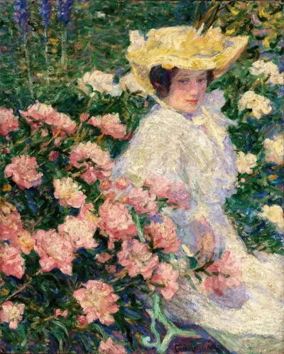 Portrait Of The Artists Wife Helene