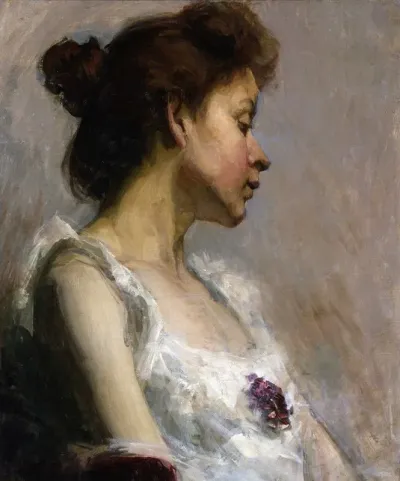 Portrait Of The Artists Wife