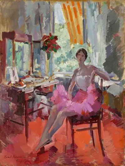 Portrait Of The Ballerina Vera Trefilova