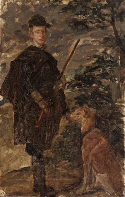 Portrait Of The Cardinal Infante Don Fernando After Diego Rodriguez De Silva Y Velazquez