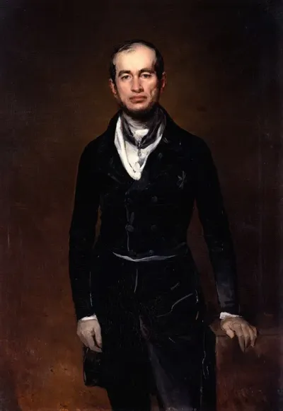 Portrait Of The Chamberlain Count Julius Zech Burkersroda