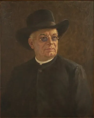 Portrait Of The Clergyman Heinrich Hansjakob