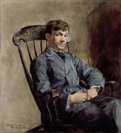 Portrait Of The Composer Johan Backer Lunde