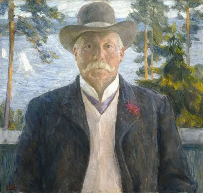 Portrait Of The Composer Thorvald Lammers
