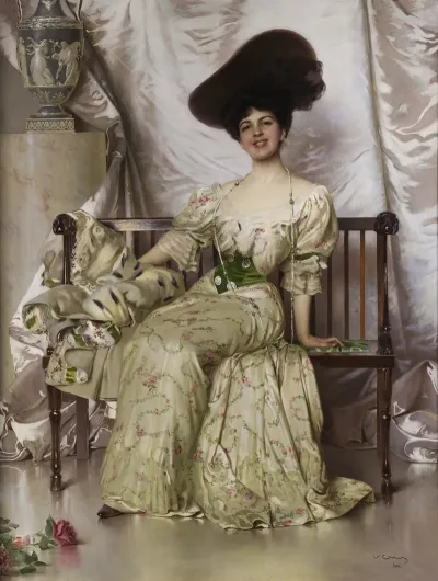 Portrait Of The Contessa Nerina Pisani Volpi Di Misurata