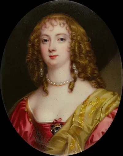 Portrait Of The Countess Of Bedford After Anthony Van Dyck