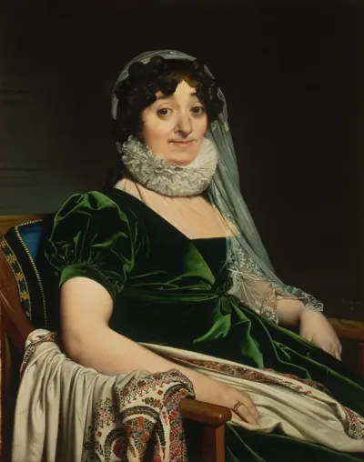 Portrait Of The Countess Of Tournon