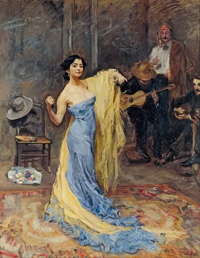 Portrait Of The Dancer Marietta Di Rigardo