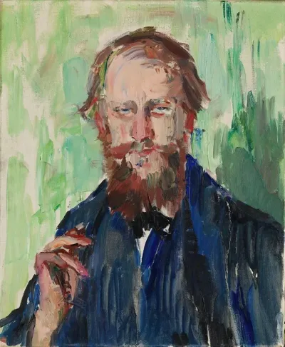 Portrait Of The Danish Art Dealer M Grosell