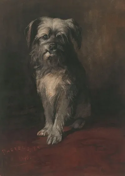Portrait Of The Dog Phoebus