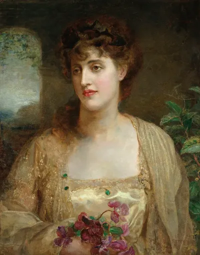 Portrait Of The Hon Mrs George Leveson Gower