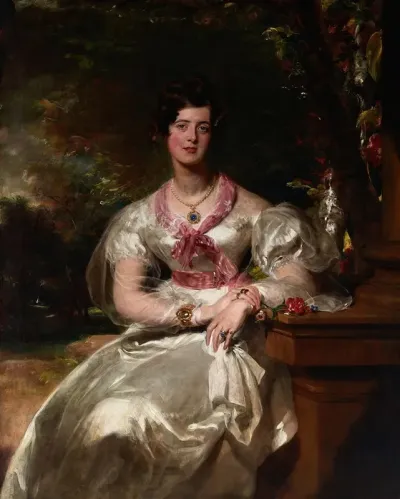 Portrait Of The Honorable Mrs Seymour Bathurst