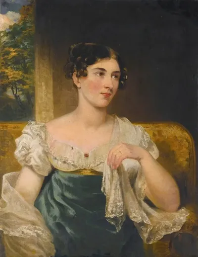 Portrait Of The Irish Actress Harriett Constance Smithson