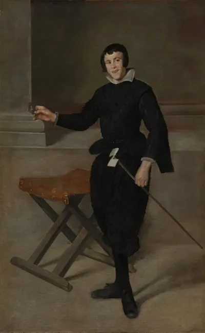 Portrait Of The Jester Calabazas