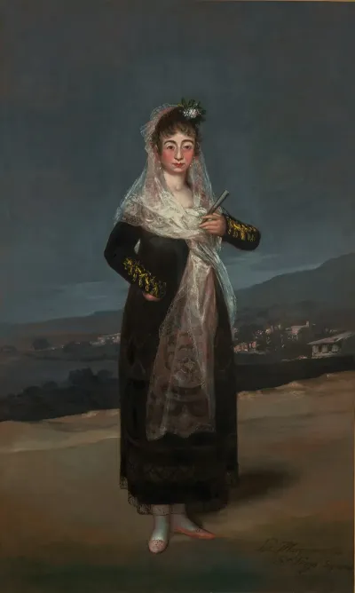 Portrait Of The Marquesa De Santiago