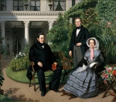 Portrait Of The Metelerkamp Family