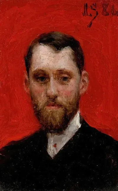 Portrait Of The Painter Charles Theriat