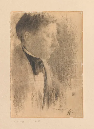 Portrait Of The Painter Eugeniusz Dabrowski