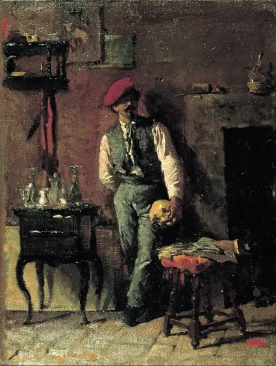 Portrait Of The Painter Joaquim Agrassot
