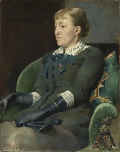 Portrait Of The Painter Kitty Kielland